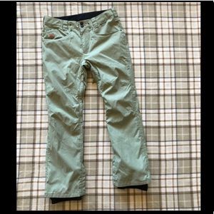 L DC snowboard ski pants goretex waterproof snow